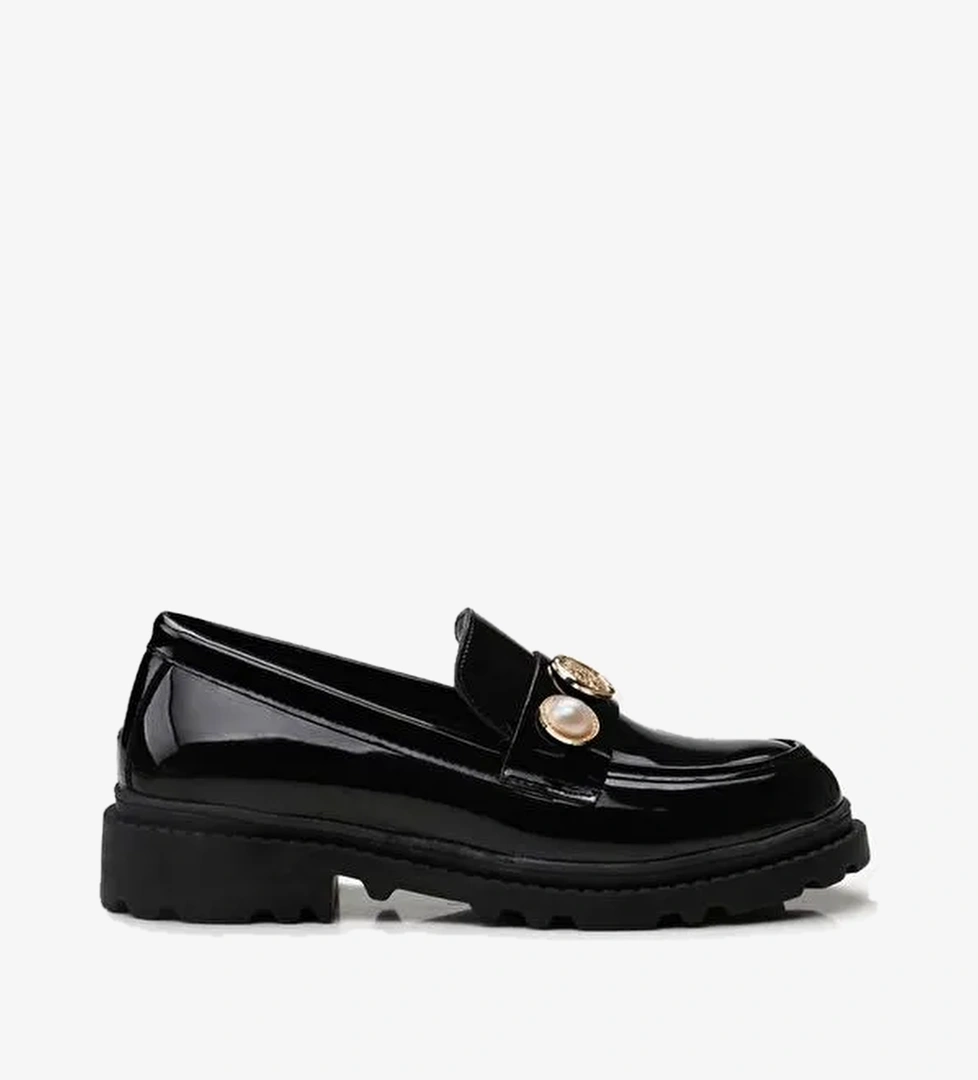 Siyah Kadın Loafer - 01Ayy301550a