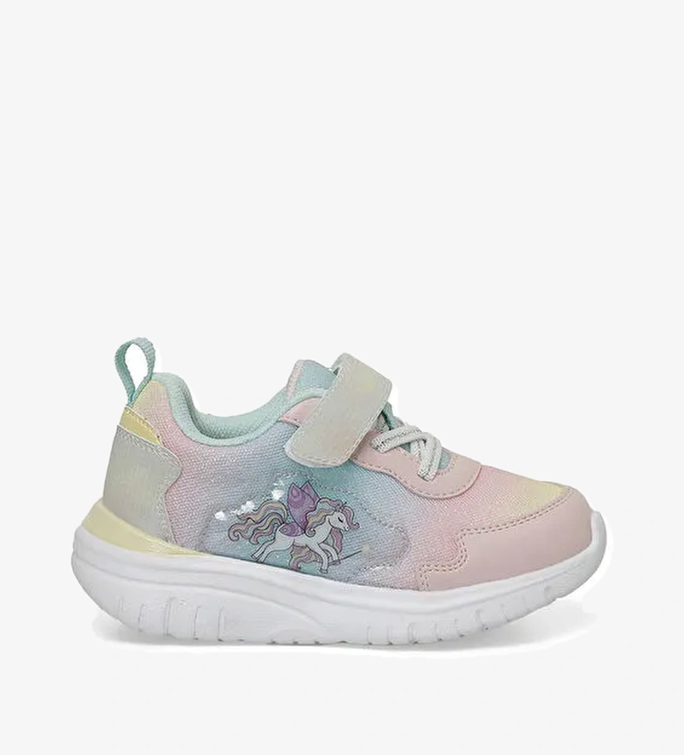 GINNY 4FX Pembe Kız Çocuk Spor Ayakkabı - Görsel 1