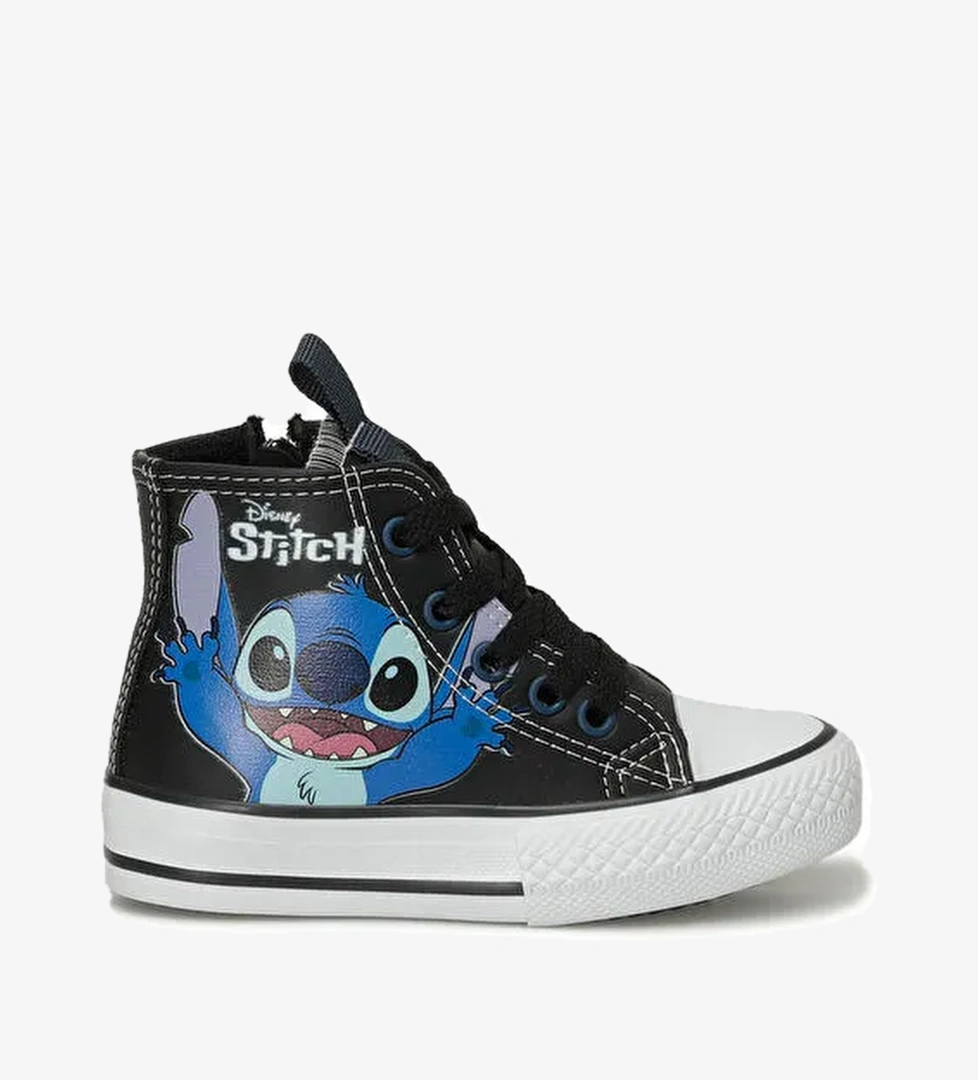 SOLOP.P4PR Siyah Erkek Çocuk Sneaker - Görsel 1