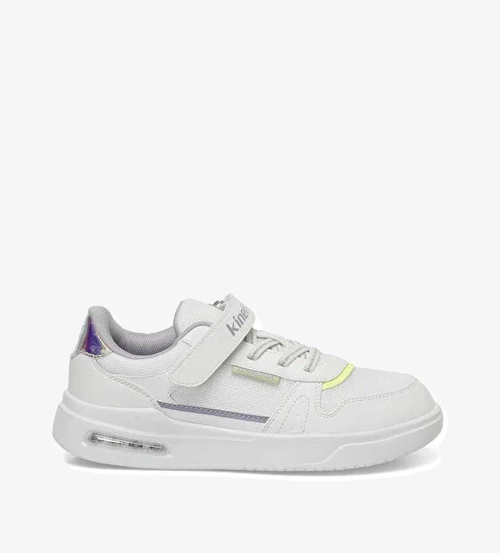 HOLGE F 5FX Beyaz Kız Çocuk Sneaker - Görsel 1