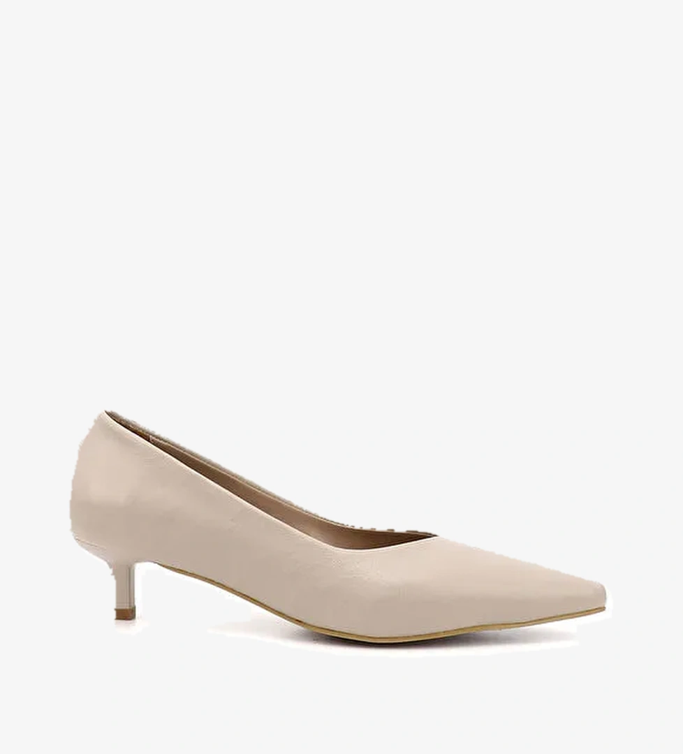 Kadın TEN Sivri Burun İnce Topuklu Stiletto