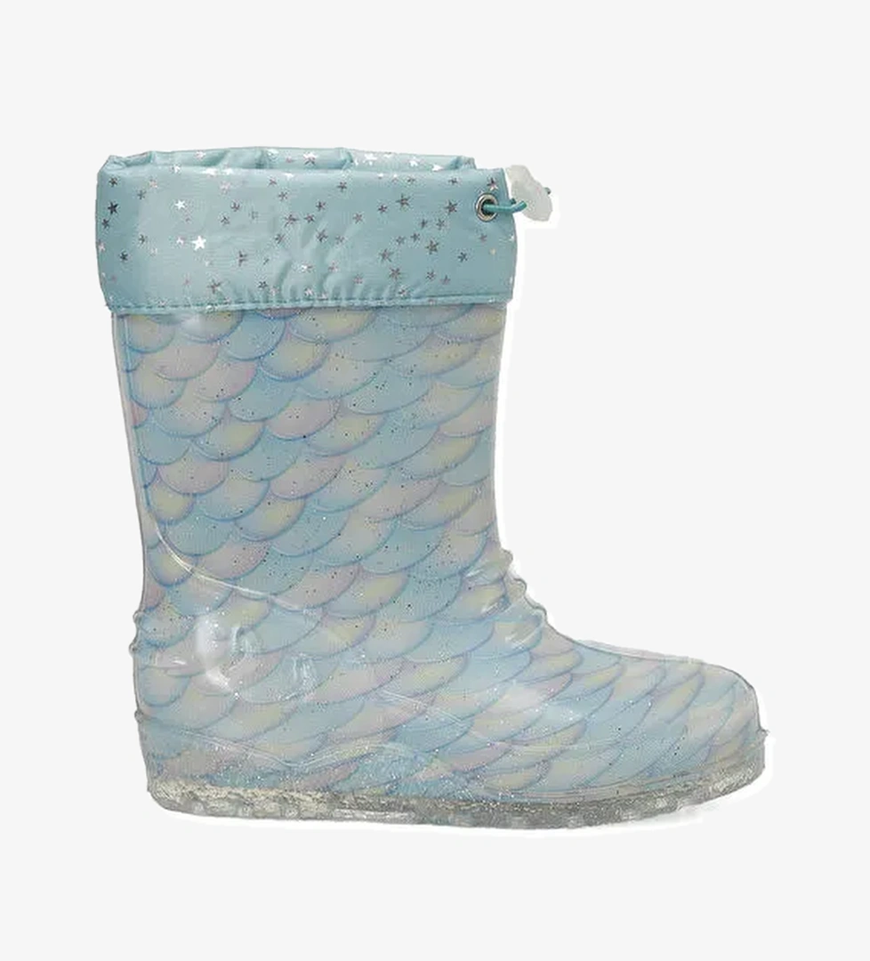 BRIAR P 5PR Mavi Kız Çocuk Yağmur Çizmesi - Görsel 1