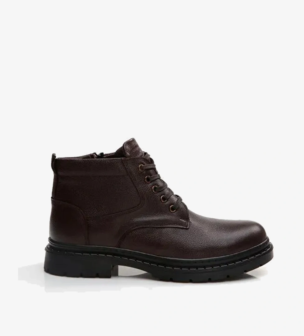 Hakiki Deri Kahve Erkek Günlük Bot