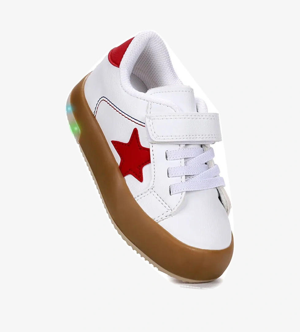 Rena Günlük Cırtlı Işıklı Erkek Bebek Spor Ayakkabı