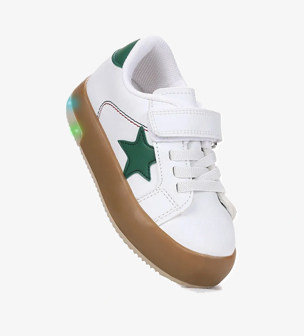 Rena Günlük Cırtlı Işıklı Erkek Bebek Spor Ayakkabı