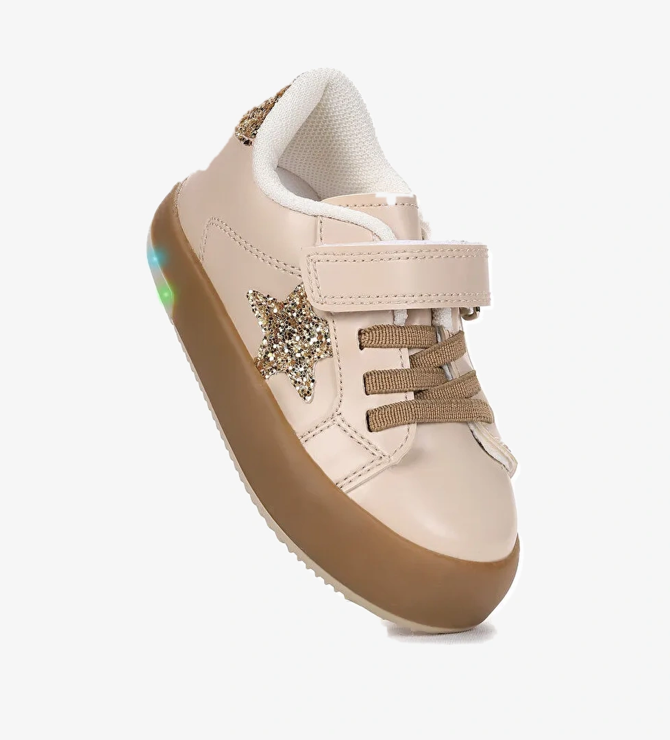 Rena Günlük Cırtlı Işıklı Kız Bebek Spor Ayakkabı