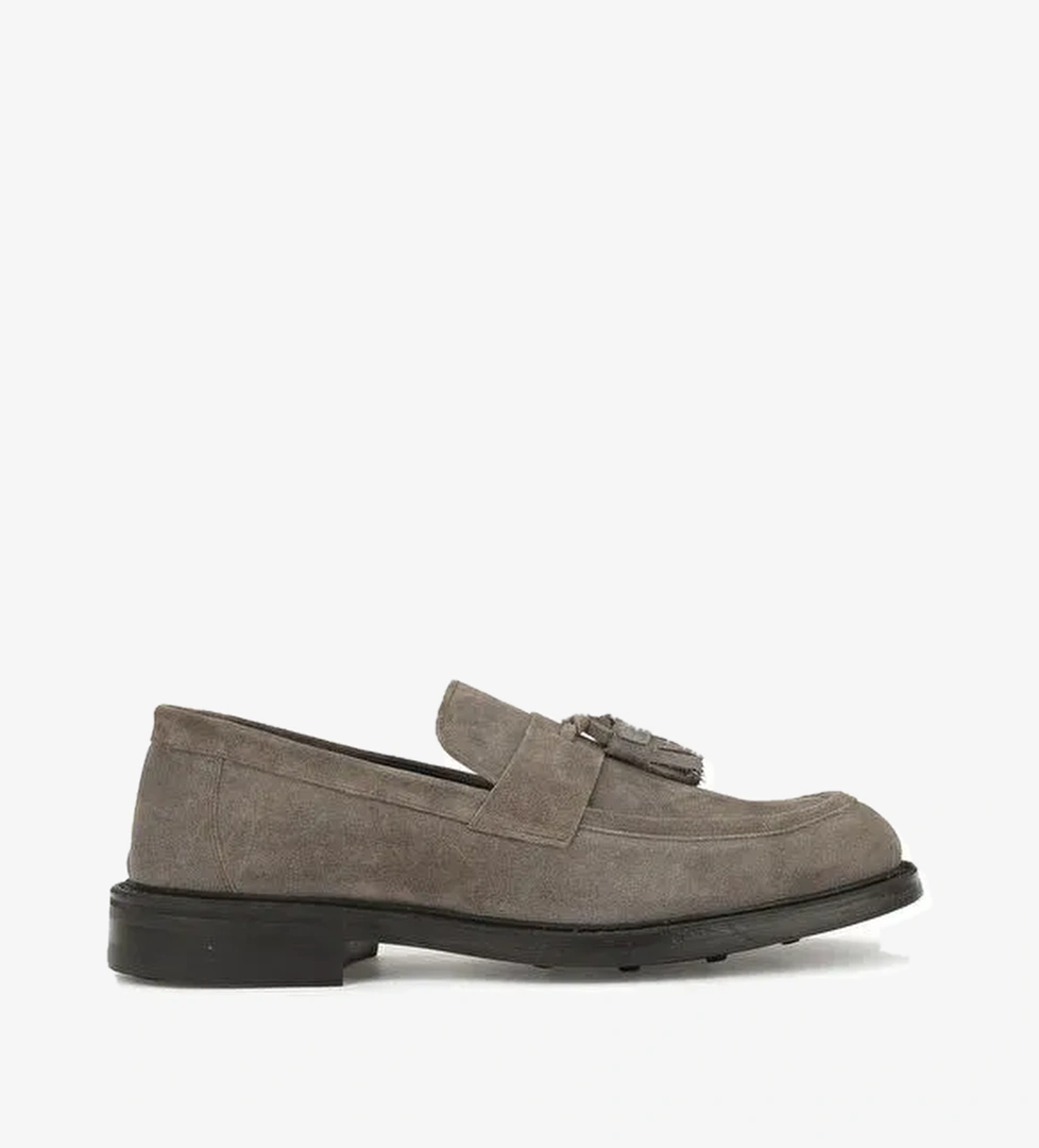 Erkek Hakiki Deri Ayakkabı 153986Z4162 Vizon