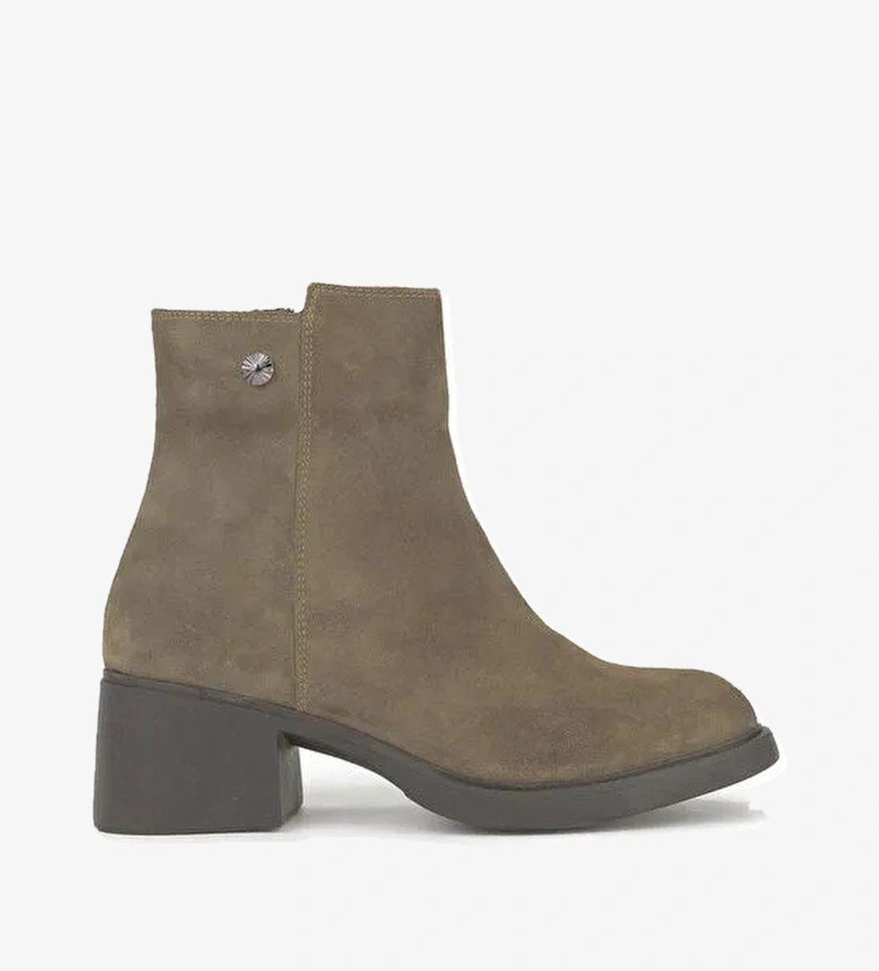 Kadın Hakiki Deri Bot 153359Z6212 Vizon