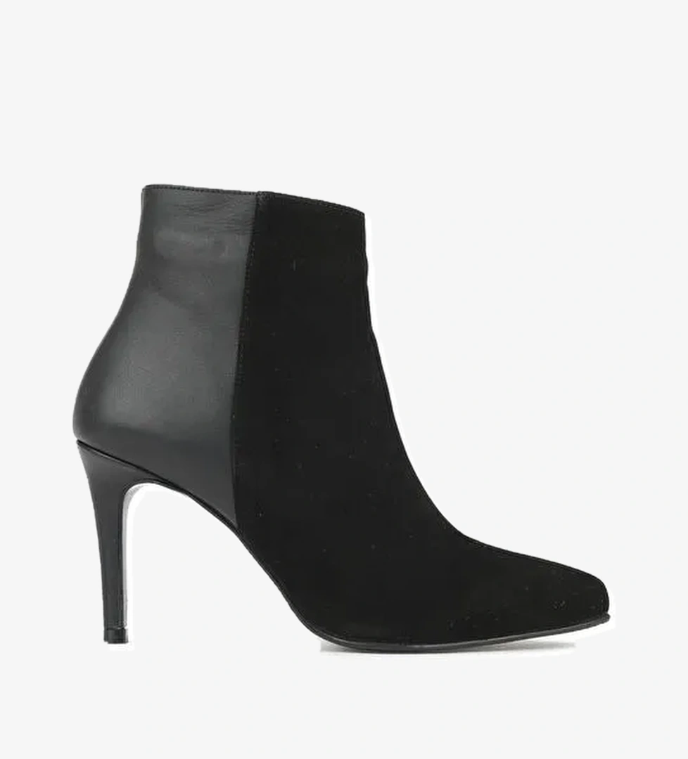 Kadın Hakiki Deri Bot 1531030Z25104 Siyah