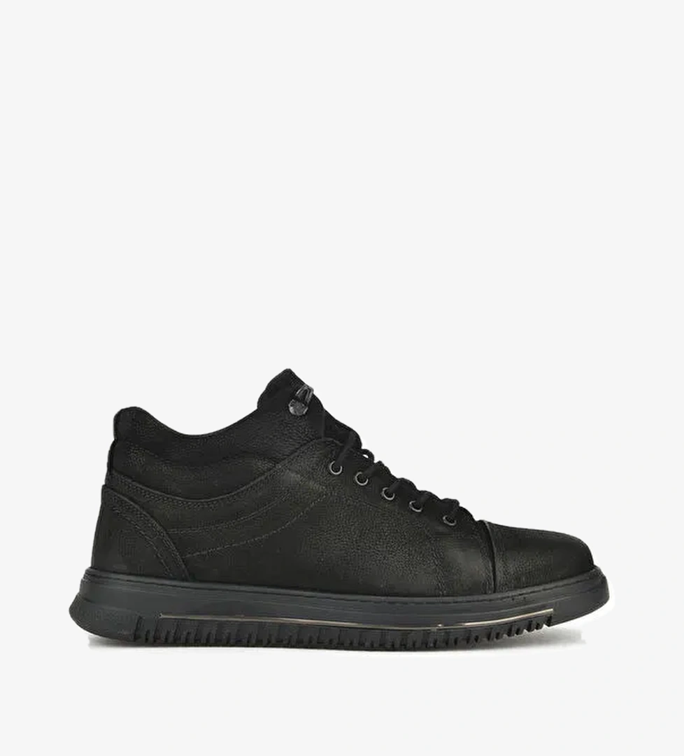 Erkek Hakiki Deri Bot 1531040ZK21022 Siyah - Görsel 1