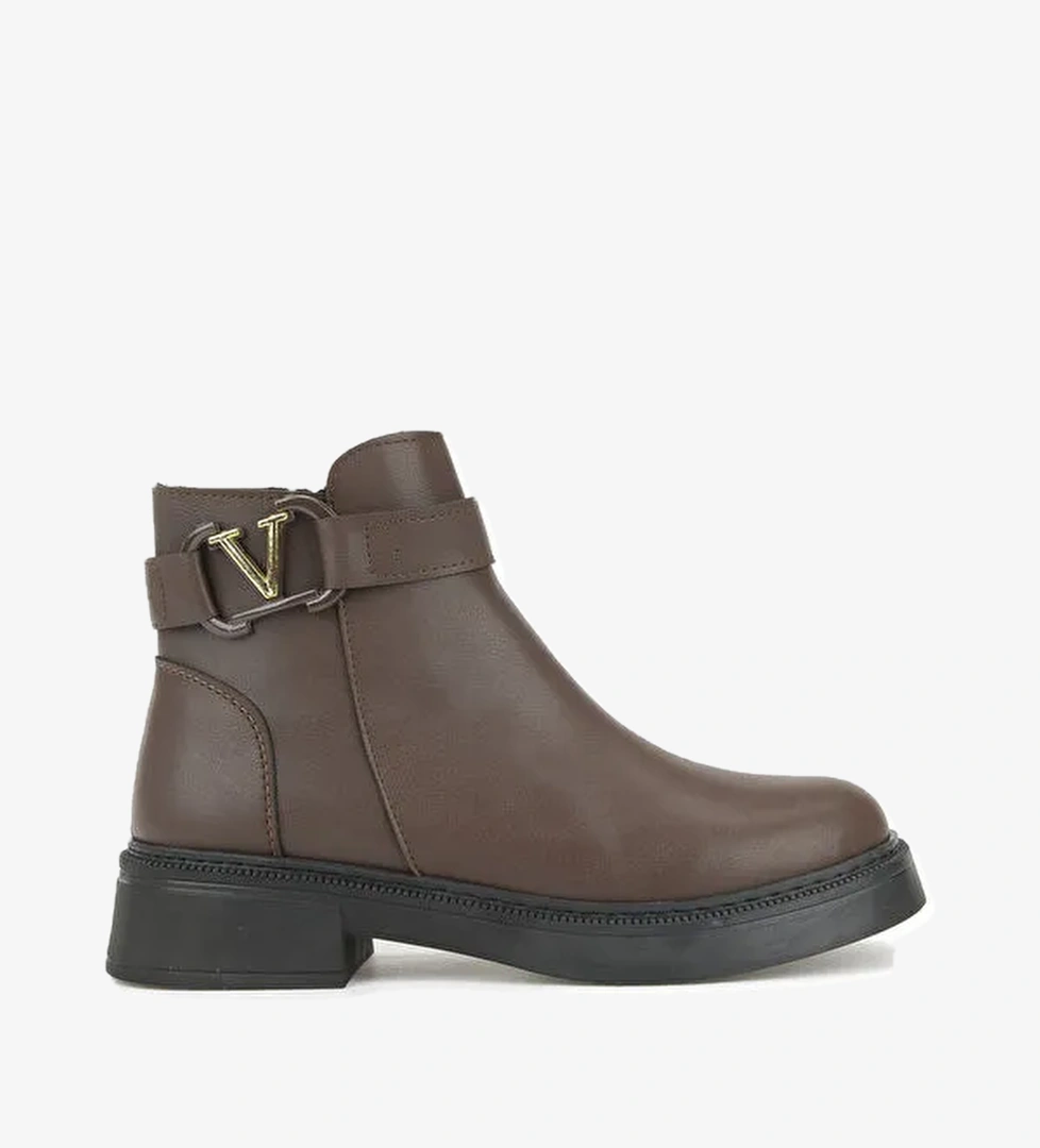 Kadın Bot 1531044Z4009 Kahve - Görsel 1