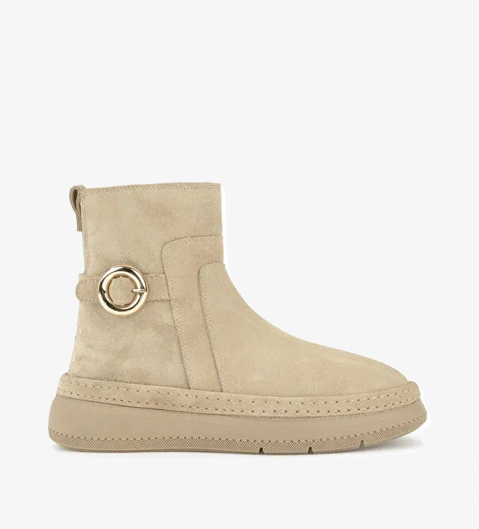 Kadın Hakiki Deri Bot 1531050Z26105252K Bej