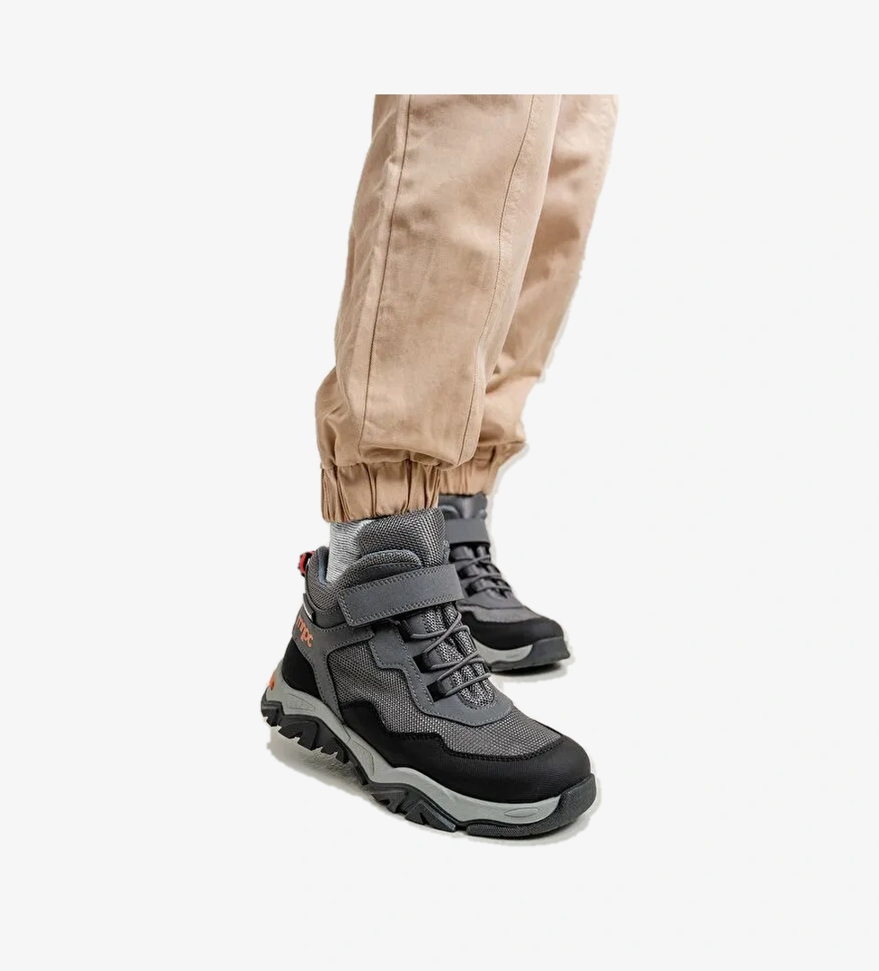 Erkek Çocuk Gri Su Geçirmez Anatomik Günlük Bot