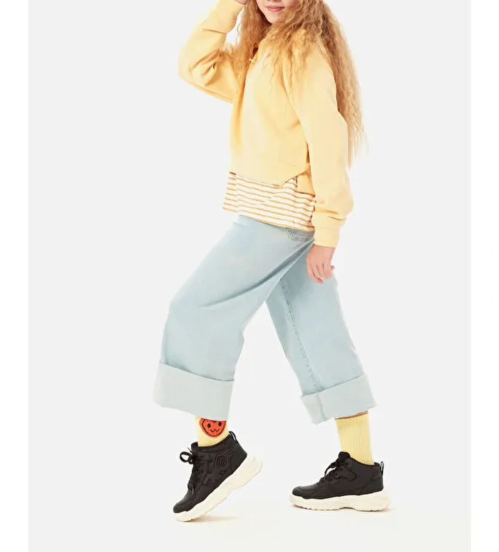 Milas Kürklü Unisex Çocuk Siyah Bot - Görsel 1