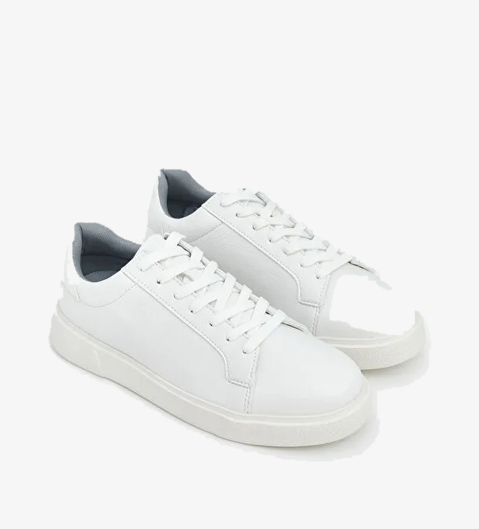 Lcw Steps Bağcıklı Deri Görünümlü Erkek Spor Ayakkabı model görseli