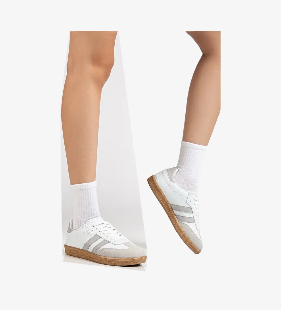 Sanbo Günlük Ortopedik Kadın Sneaker Spor Ayakkabı