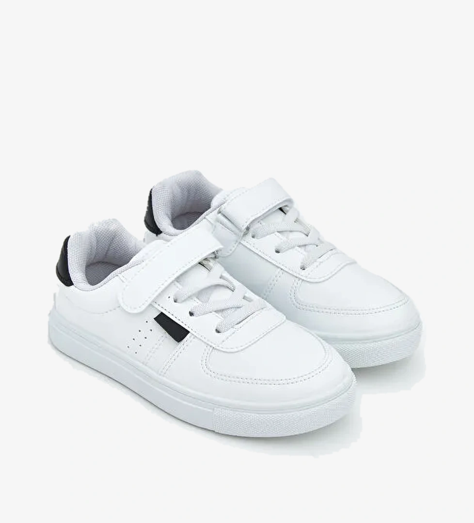 Bağcık ve Cırt Cırtlı Erkek Bebek Spor Ayakkabı - Görsel 1