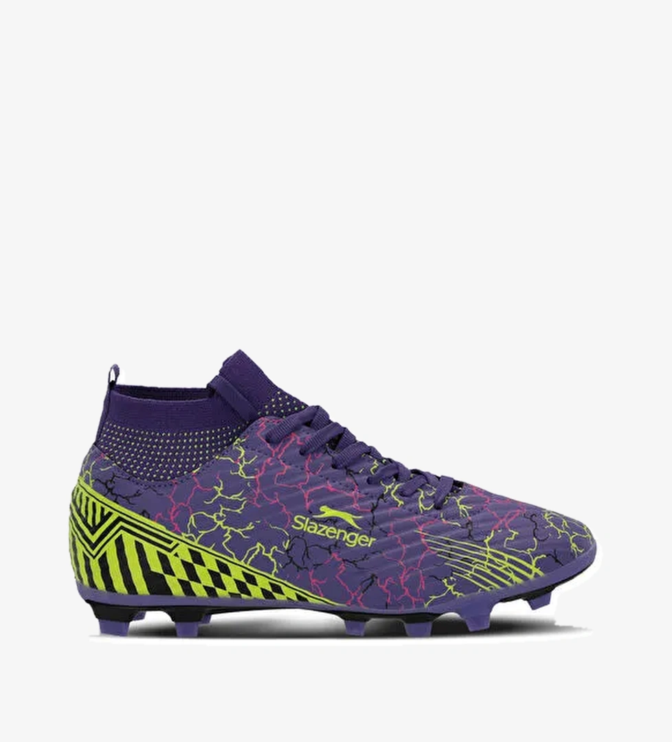 CORNER Unisex Futbol Ayakkabı Mor - Görsel 1