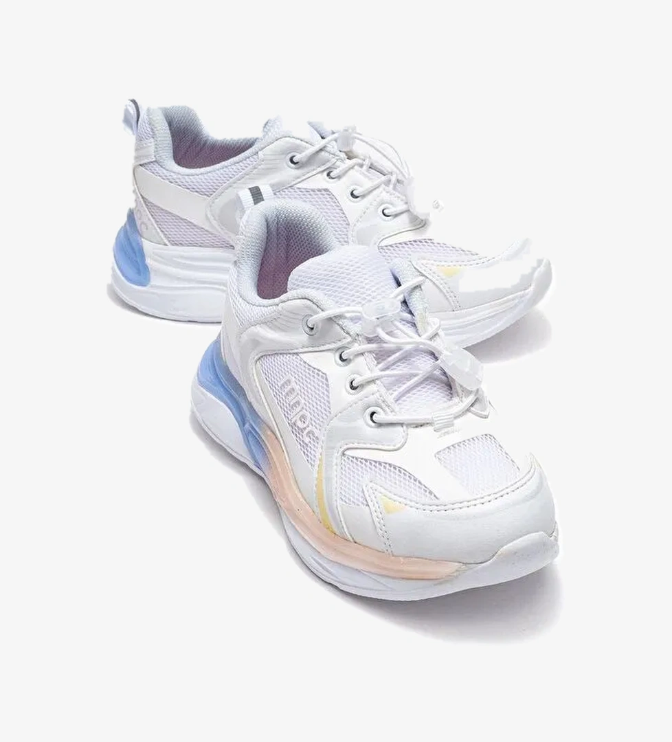 Kız Çocuk Beyaz Günlük Spor Ayakkabı - Görsel 1