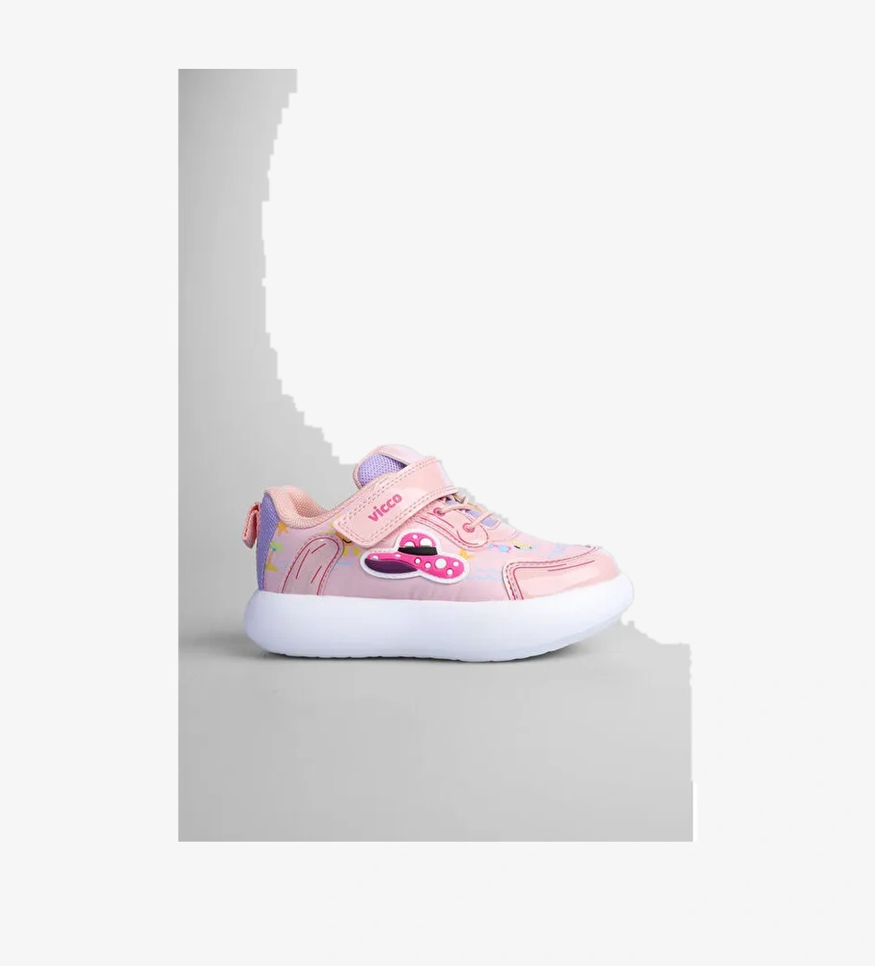 Galaxy Işıklı Okul Öncesi Pembe Günlük Ayakkabı - Görsel 1