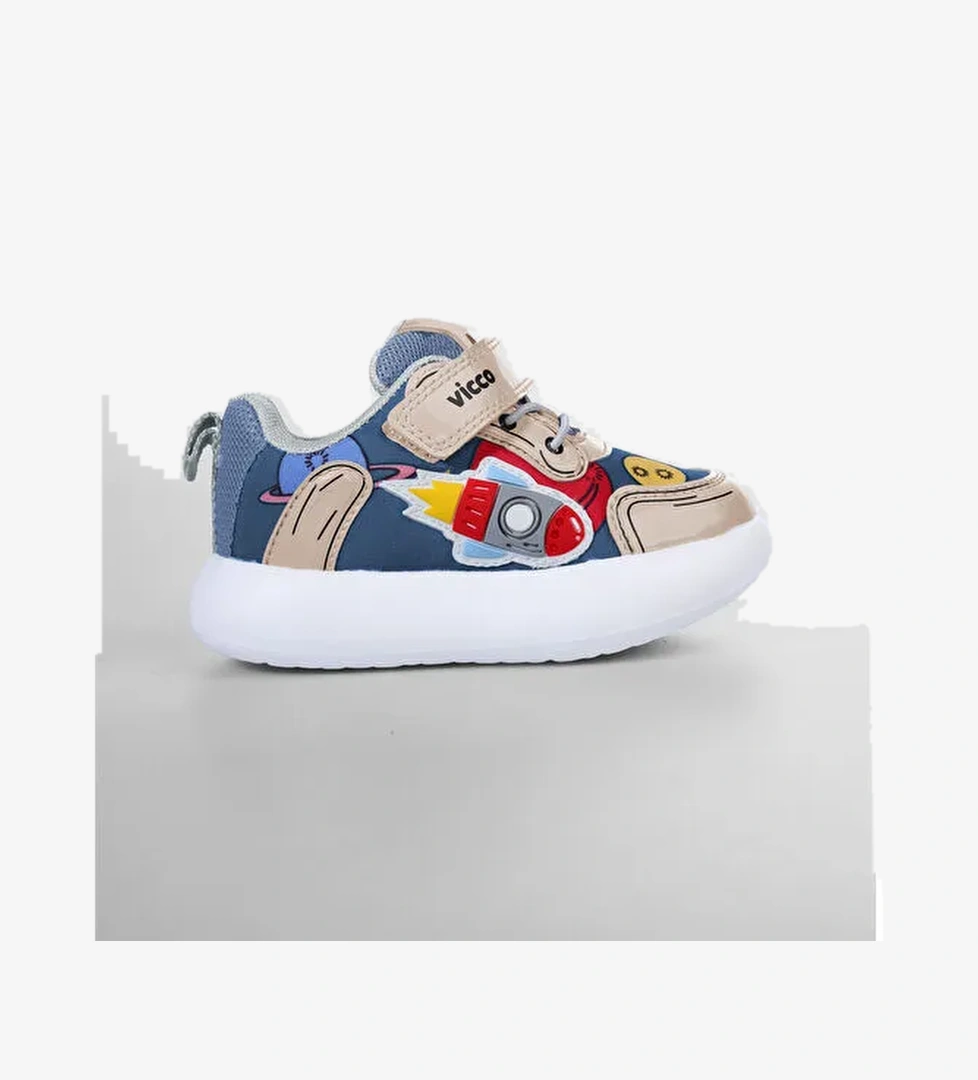 Galaxy Işıklı Bebek Lacivert Günlük Ayakkabı - Görsel 1