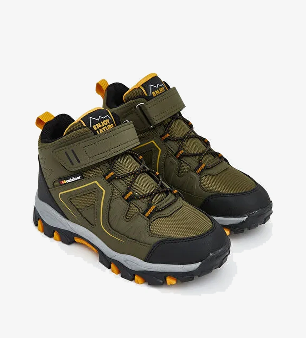 Bağcık ve Cırt Cırtlı Erkek Çocuk Trekking Bot - Görsel 1