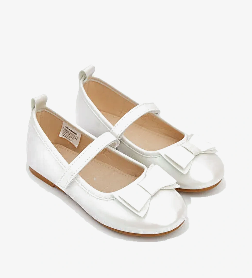 Lcw Steps Bej Lcw Steps Fiyonk Detaylı Kız Çocuk Babet