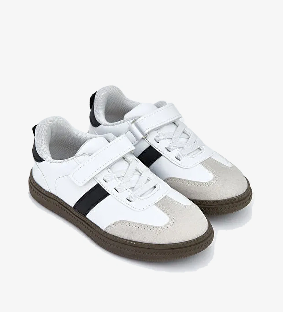 Bağcık ve Cırt Cırtlı Erkek Bebek Spor Ayakkabı