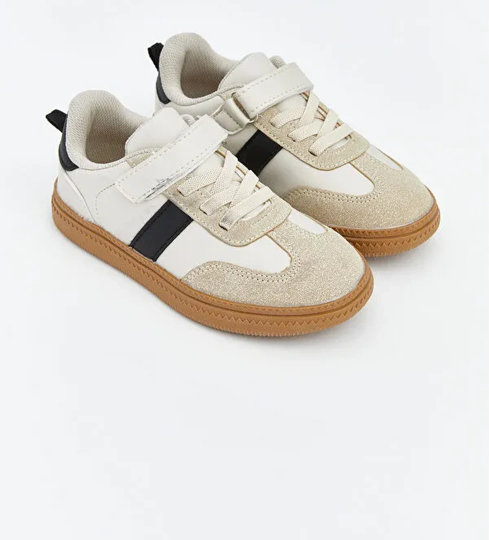 Bağcık ve Cırt Cırtlı Erkek Bebek Spor Ayakkabı - Görsel 1