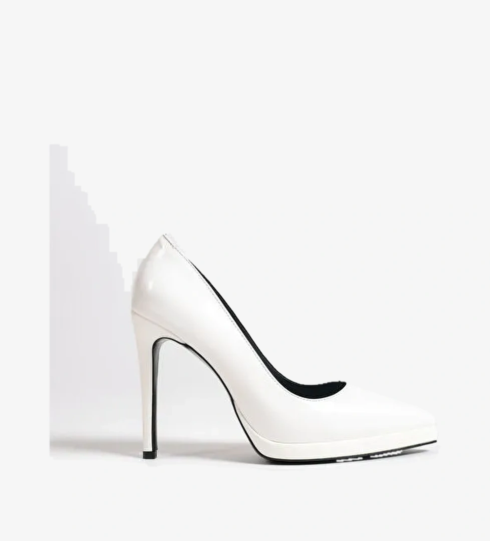 Helga Sivri Burunlu Platform Yüksek Topuklu Kadın Ayakkabı