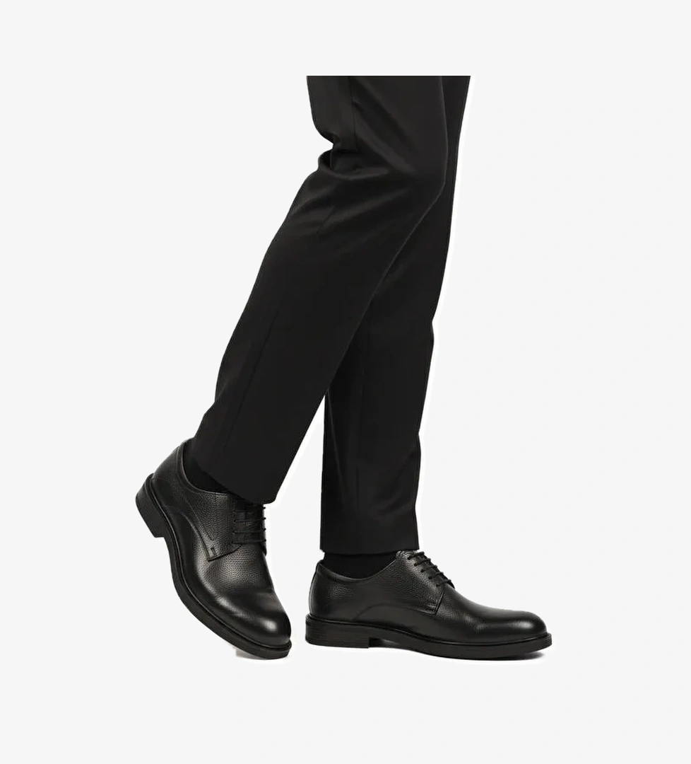 Ayakmod Kahve Siyah Hakiki Deri Kaymaz Taban Erkek Klasik Ayakkabı 623 M model görseli