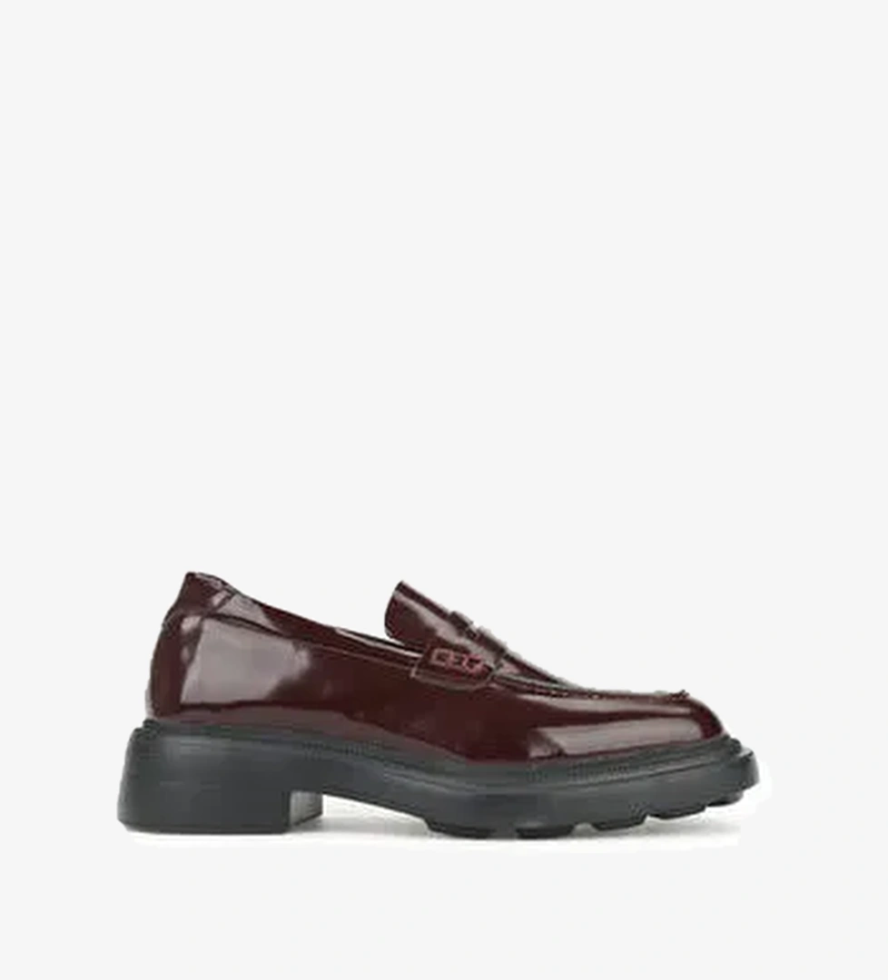 Erkek Hakiki Deri Ayakkabı 1531022Z1171M Bordo - Görsel 1