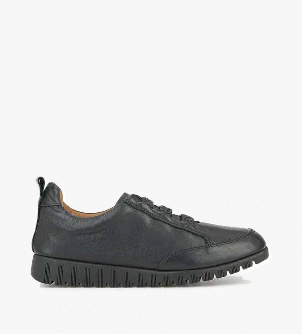 Ziya Kadın Hakiki Deri Ayakkabı 1531050z26144006k Siyah Silver model görseli