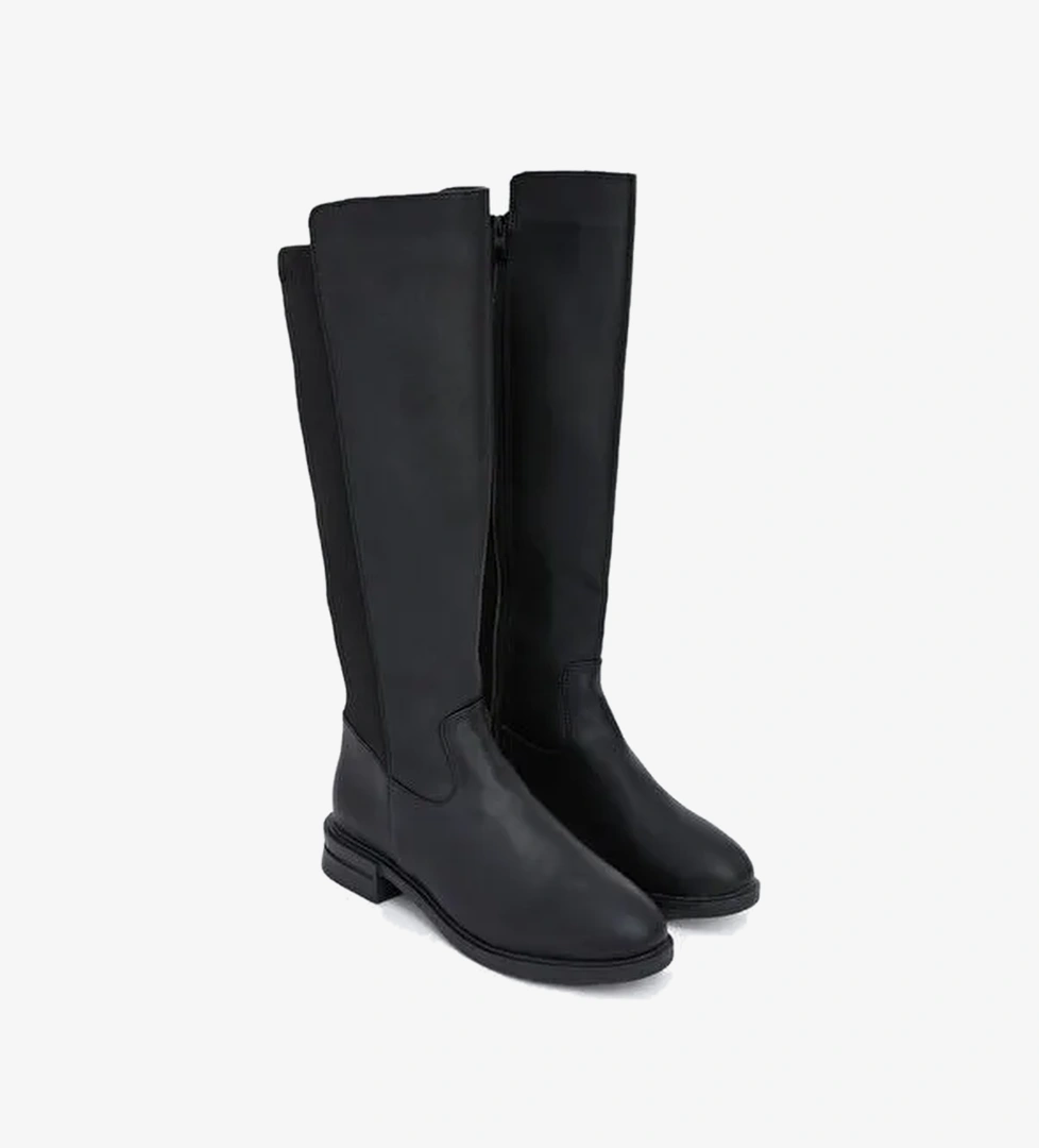 Lcw Steps Kahverengi Lcw Steps Deri Görünümlü Kadın Çizme