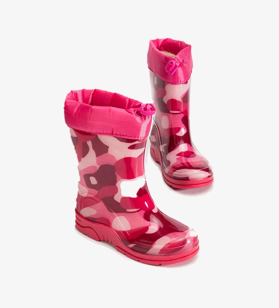 Arısan Termal Kürklü Soğuk Geçirmez Unisex Çocuk Çizme