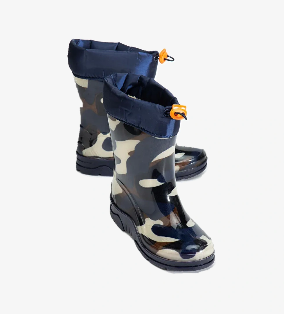 Arısan Termal Kürklü Soğuk Geçirmez Unisex Çocuk Çizme