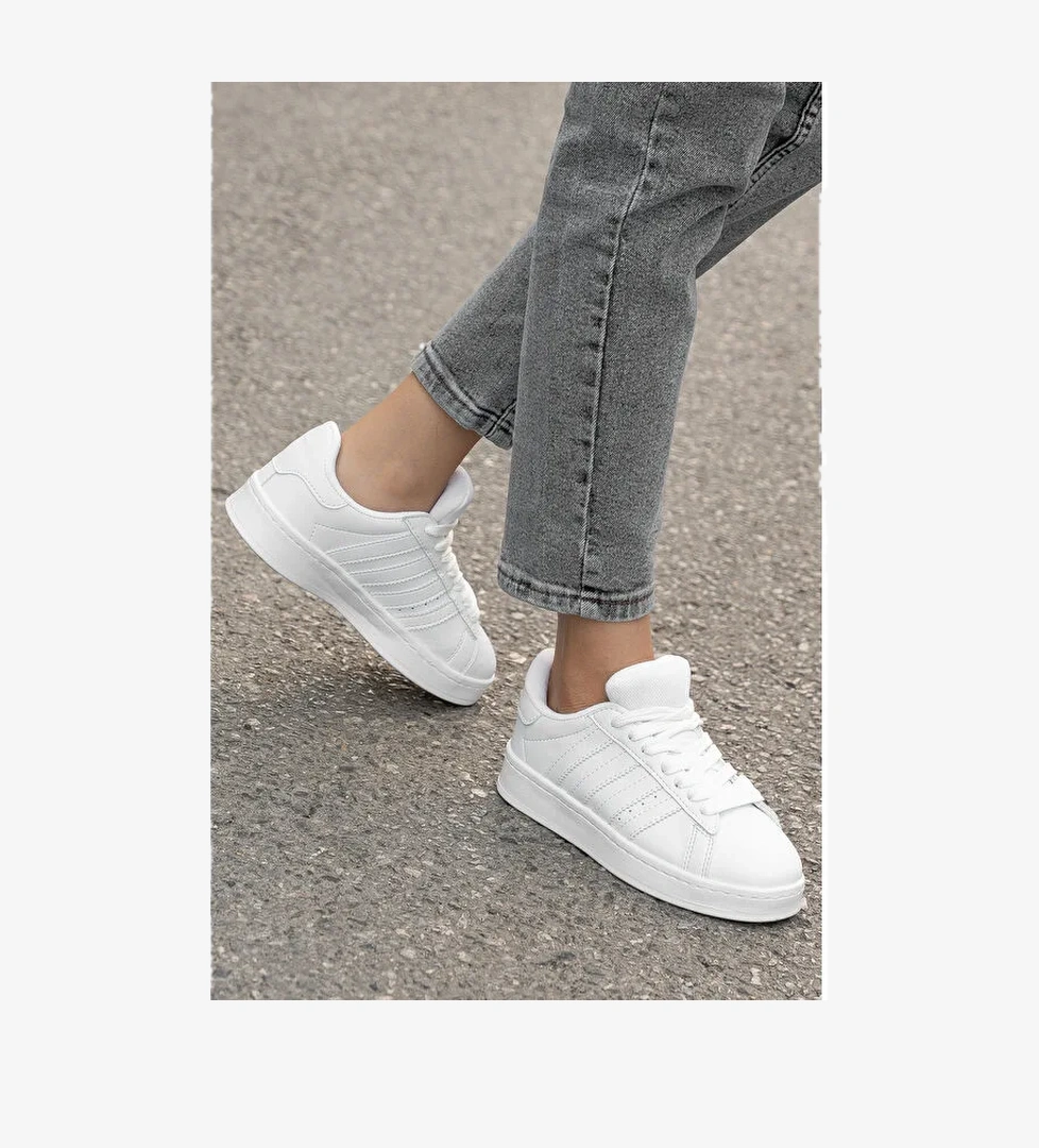 Campuso Günlük Ortopedik Kadın Sneaker Spor Ayakkabı