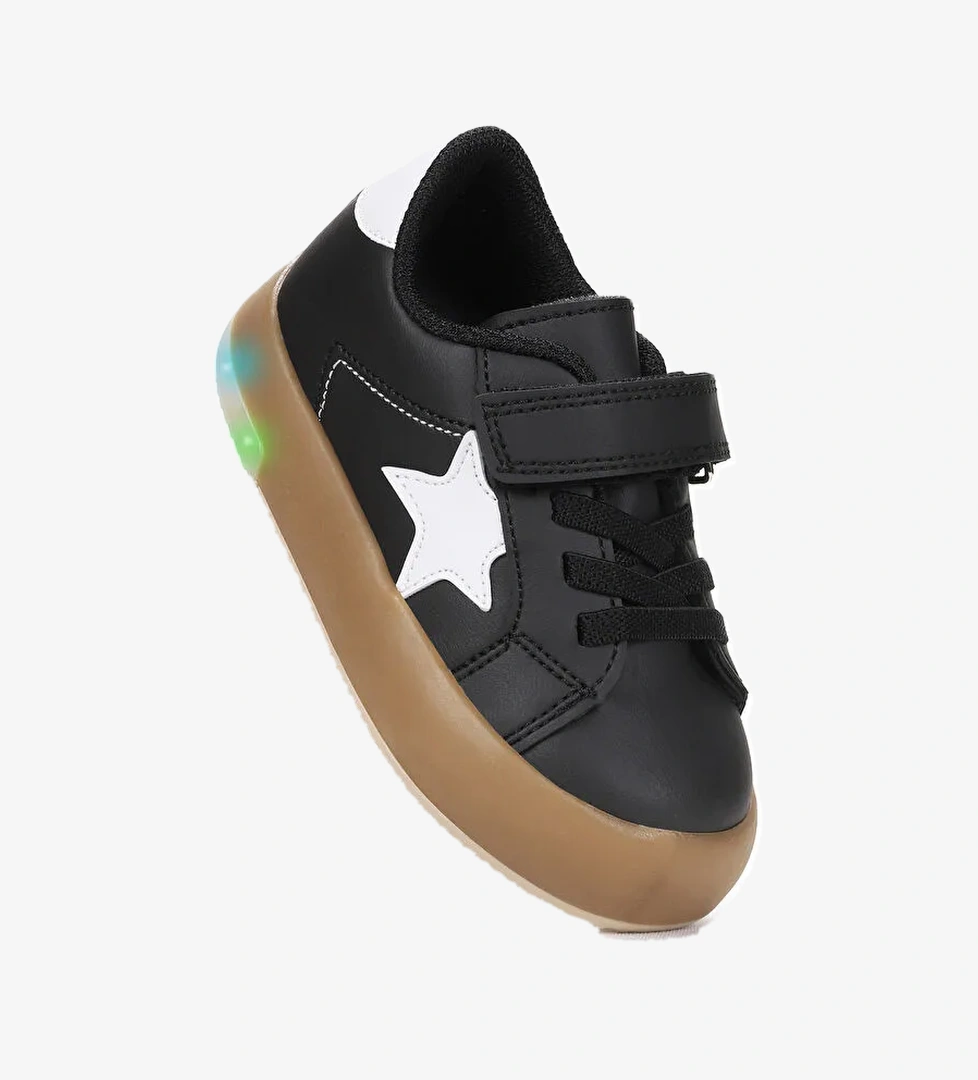 Rena Günlük Cırtlı Işıklı Kız Bebek Spor Ayakkabı - Görsel 1