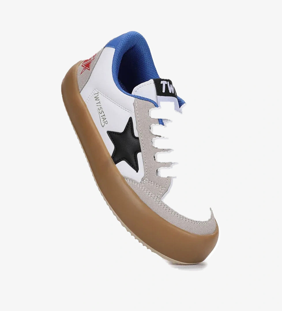 Rida Günlük Cırtlı Bağcıklı Erkek Çocuk Spor Ayakkabı