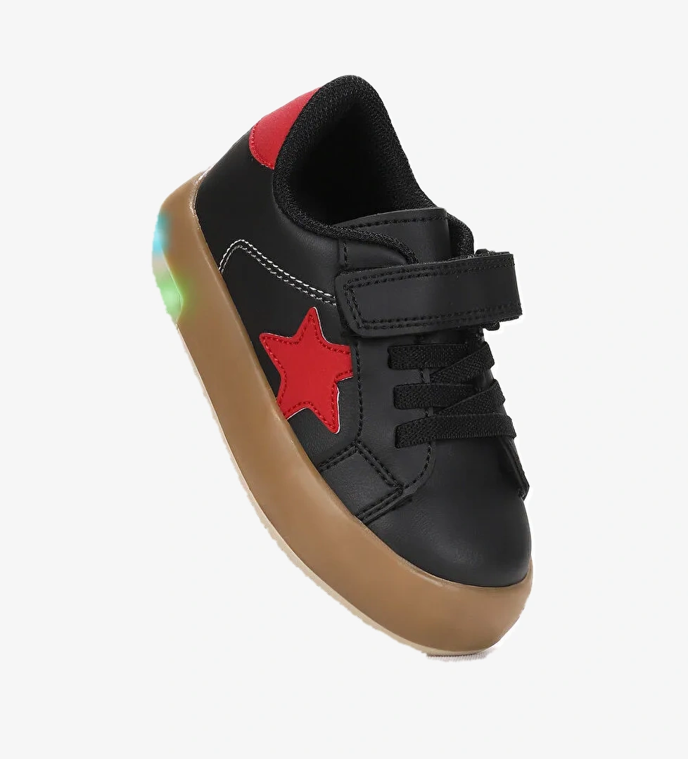 Rena Günlük Cırtlı Işıklı Kız Bebek Spor Ayakkabı