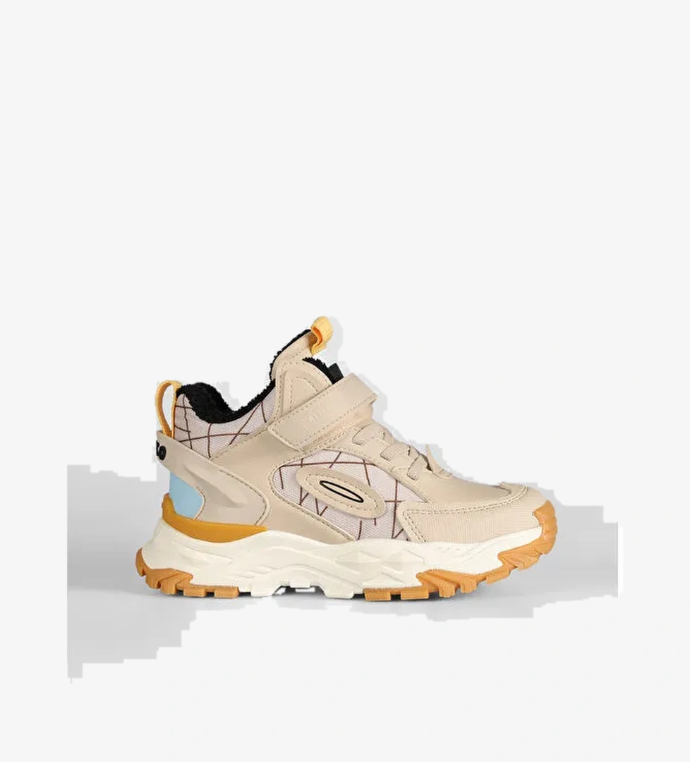 Tura Kürklü Erkek Okul Öncesi Bej Outdoor Bot - Görsel 1