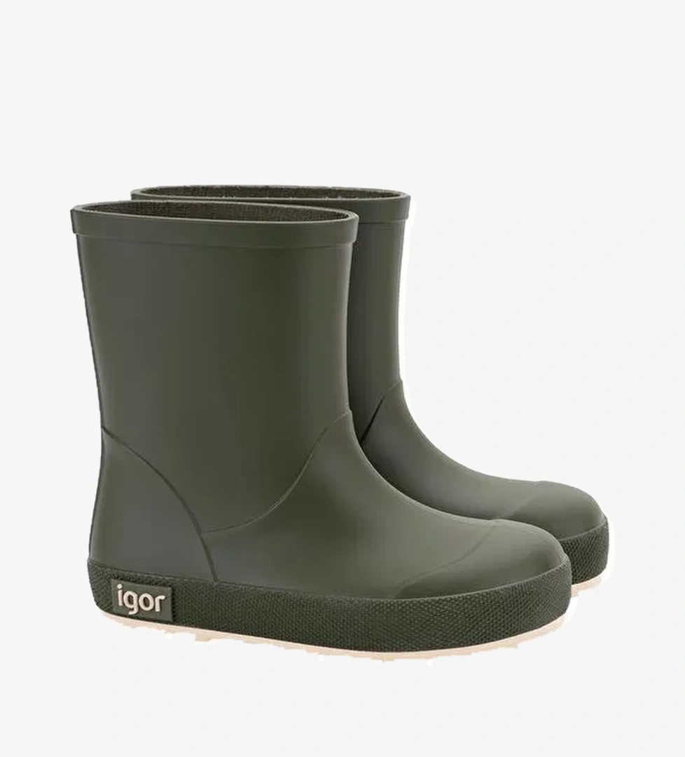 W10294 YOGI DK Haki Erkek Çocuk Yağmur Çizmesi - Görsel 1