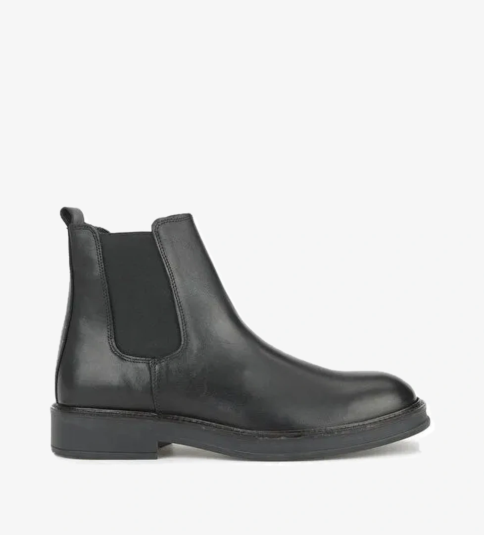 Erkek Hakiki Deri Bot 1531043Z028 Siyah