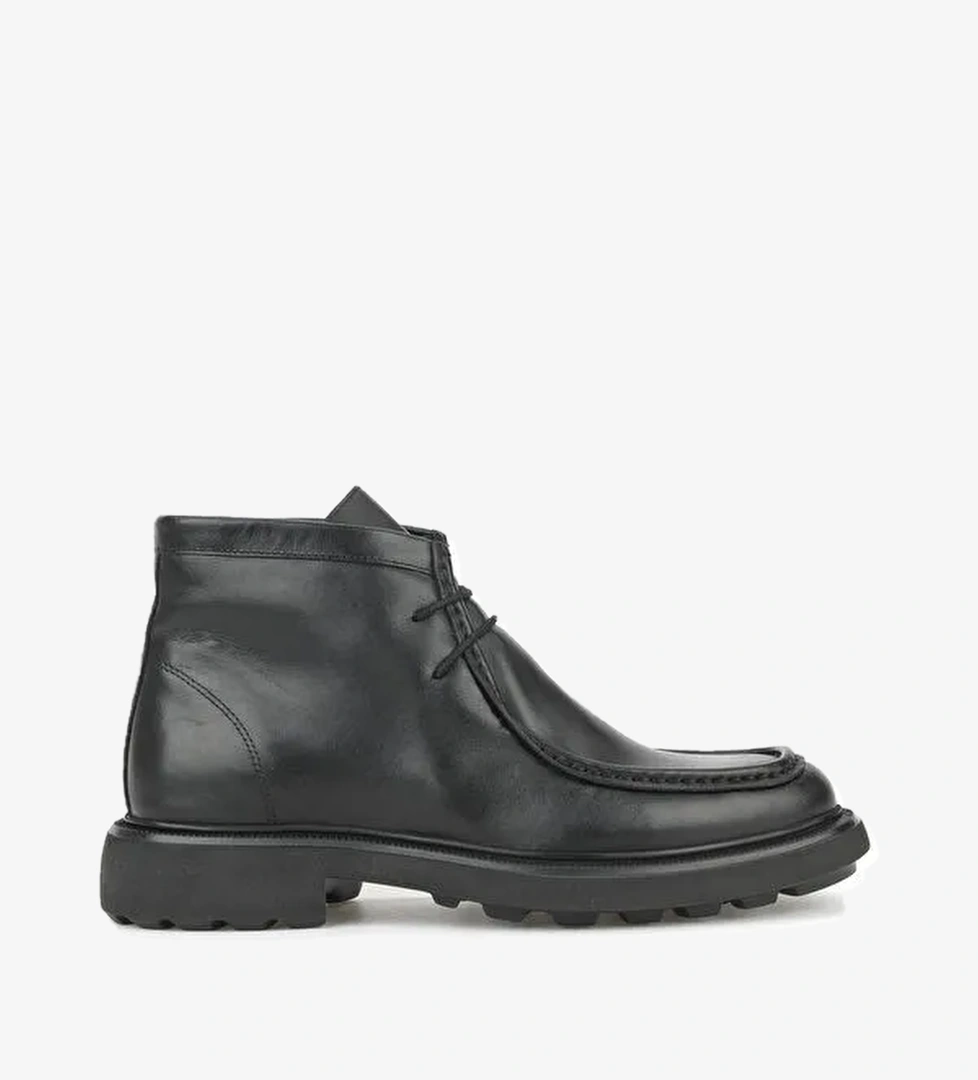 Erkek Hakiki Deri Bot 1531043Z4049 Siyah