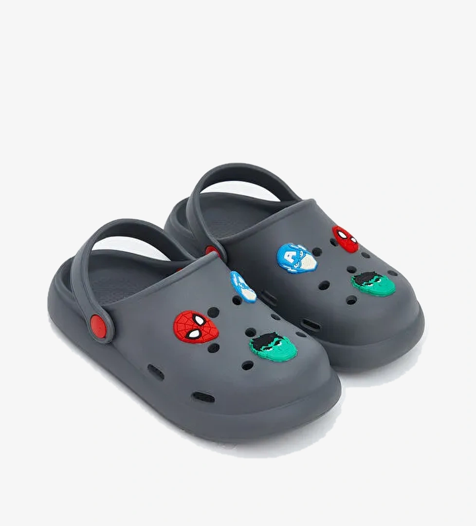 Marvel Baskılı Erkek Bebek Plaj Sandaleti - Görsel 1