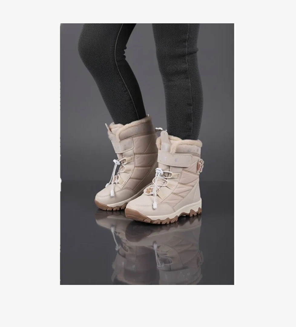 RAGYER İçi Kürklü Bağcıklı ve Cırtlı Kız Çocuk Bot