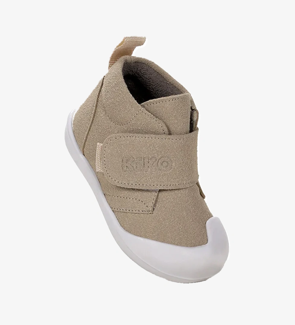 Winnie İlk Adım Cırtlı Kız Bebek Günlük Bot Ayakkabı - Görsel 1