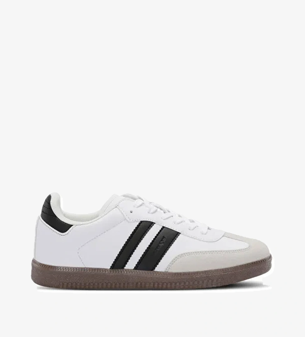 ITALY I Erkek Beyaz / Siyah Günlük Spor Ayakkabısı