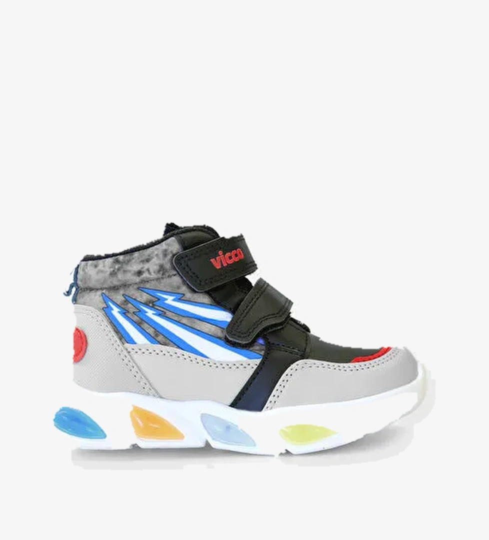 David Işıklı Bebek Siyah Bot - Görsel 1