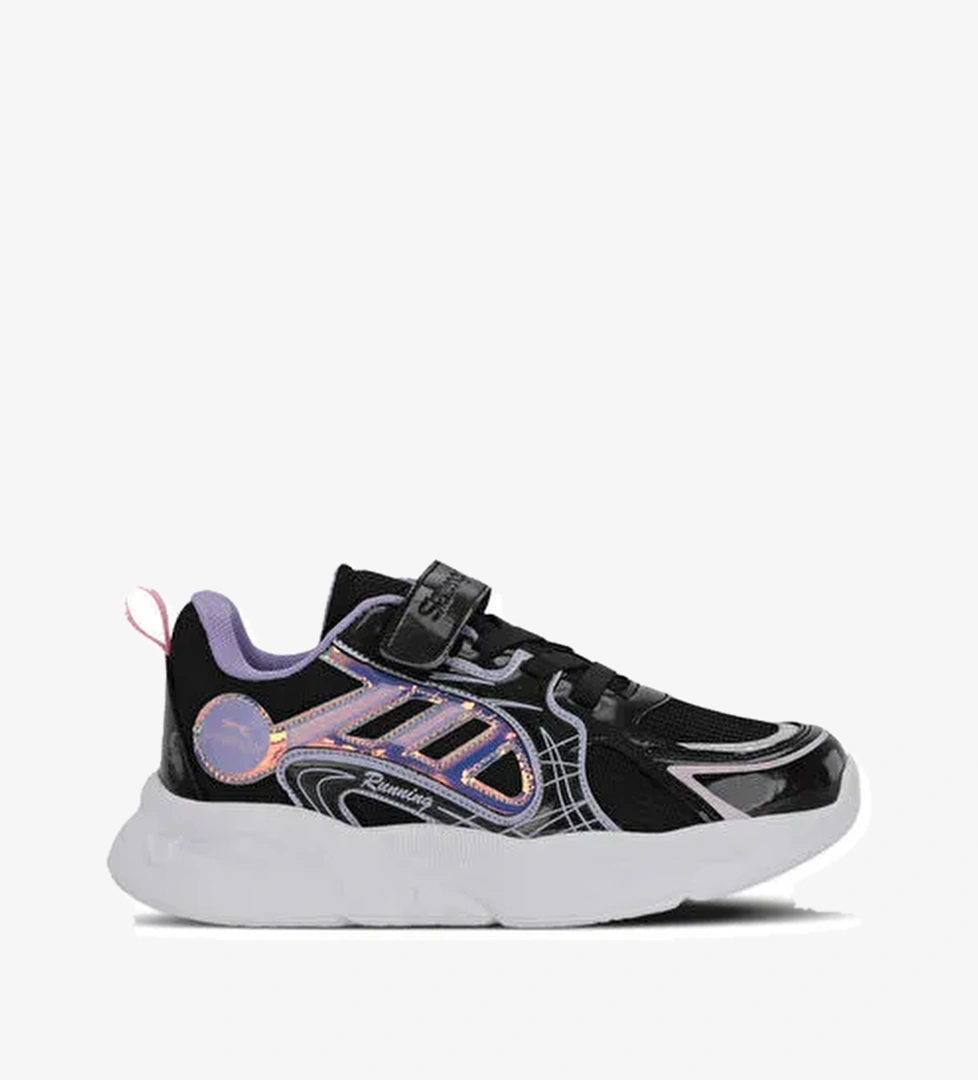 KELSY Siyah / Mor Günlük Spor Ayakkabısı